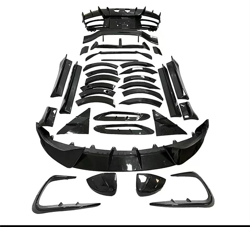 

For Aston Martin DBX Wide-body Kit DBX Upgrades the MSY Style Front and Rear Bumper Spoiler Carbon Fiber Body Kit