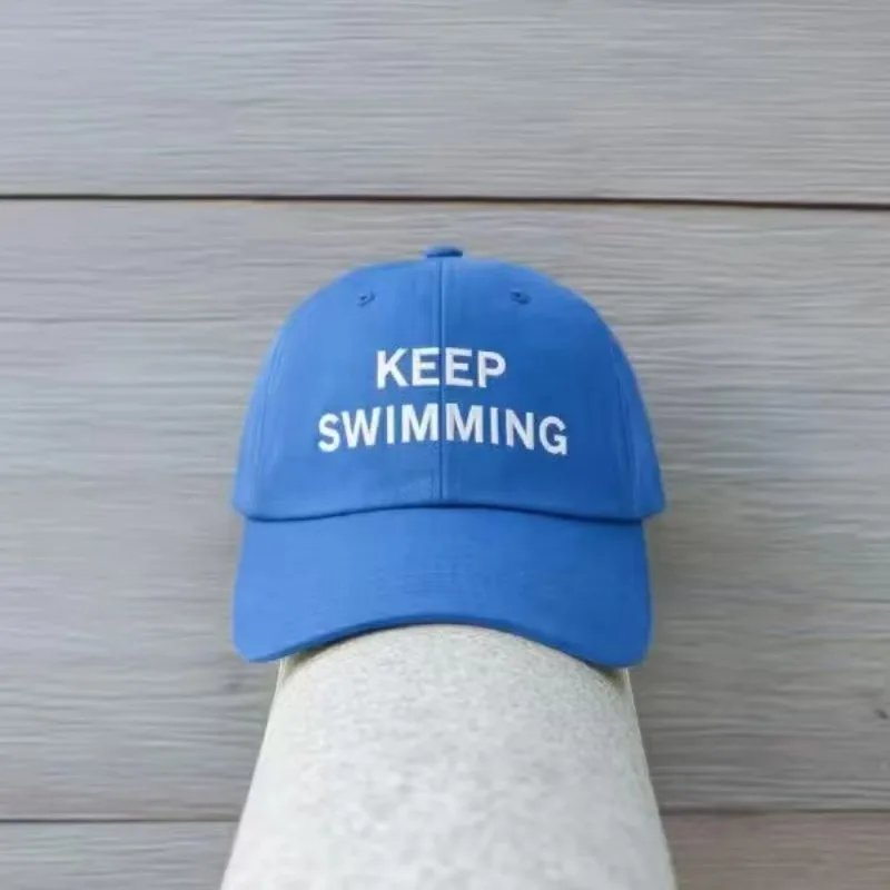 Gorras de béisbol de moda 2026 con bordado de letras, nuevas, para hombre y mujer, con protección solar, sombrero suave de visera tipo pico de pato.