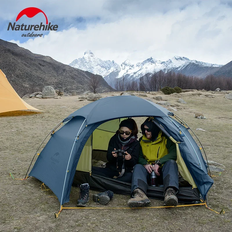 Imagem -05 - Naturehike-rainproof Double-layer Tent Cloud Peak Camping ao ar Livre Caminhadas 23 Pessoas