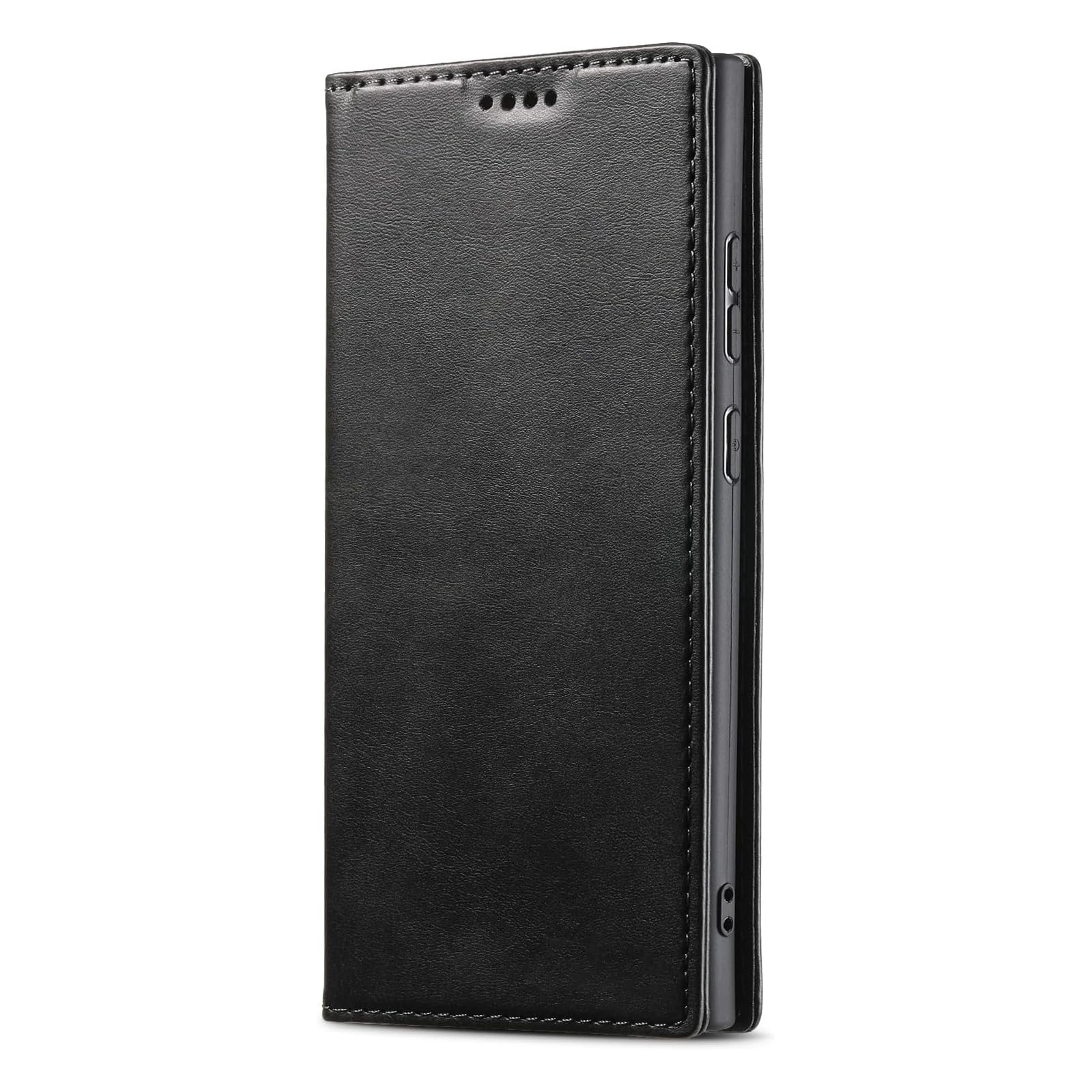 

Magnetic Flip Wallet Case for Samsung Galaxy S26 Ultra/S26 Plus/S26, Retro Business Leather Card Holder Kickstand