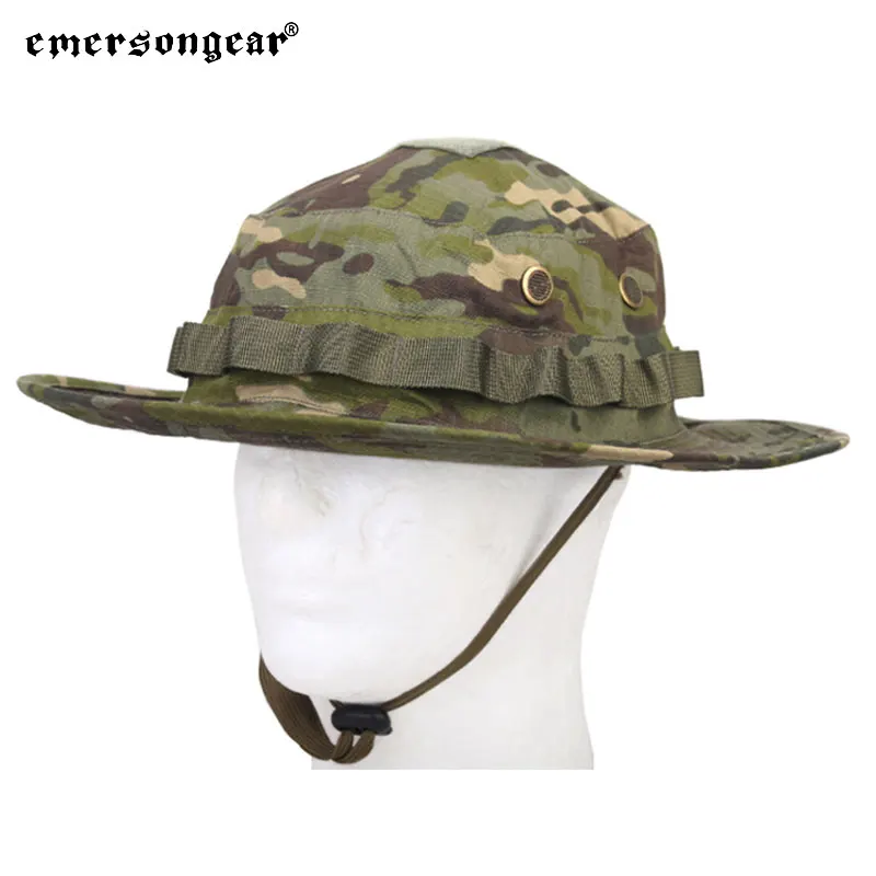 Emersongear Boonie Hat Hunting Hat Boonie Cap Airsoft Camouflage Hiking Sunshine Hat Emerson Camping Outdoor EM8553