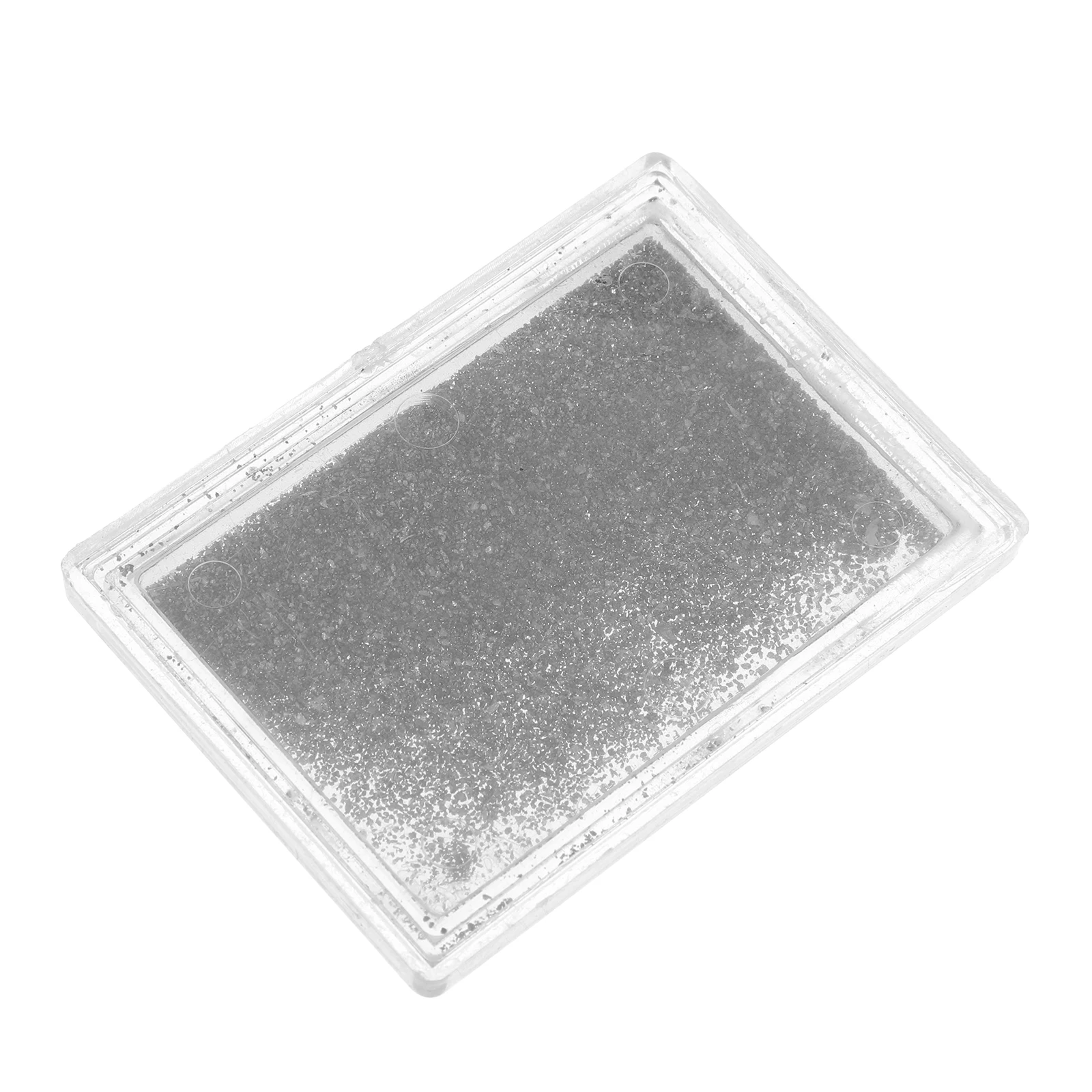 Iron Powder Box for Magnetic Field Experiments Oxide Filings Portable Physics Teaching Scientific Electromagnetic Lab