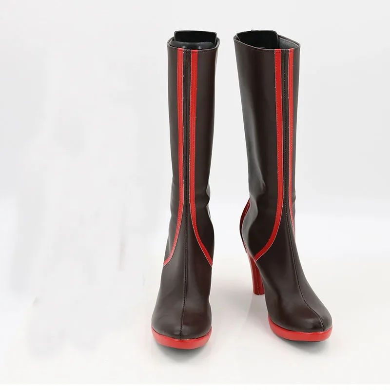 Chaussures de Cosplay Anime FGO Aesc the Rain Witch Space Ishtar Oda Nobukatsu Baobhan Sith