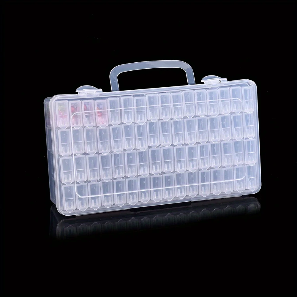 64 Diamond Painting Tools, Including a Bead Storage Box, Art Supplies for Diamond Painting, Jewelry Making Materials, Beads,