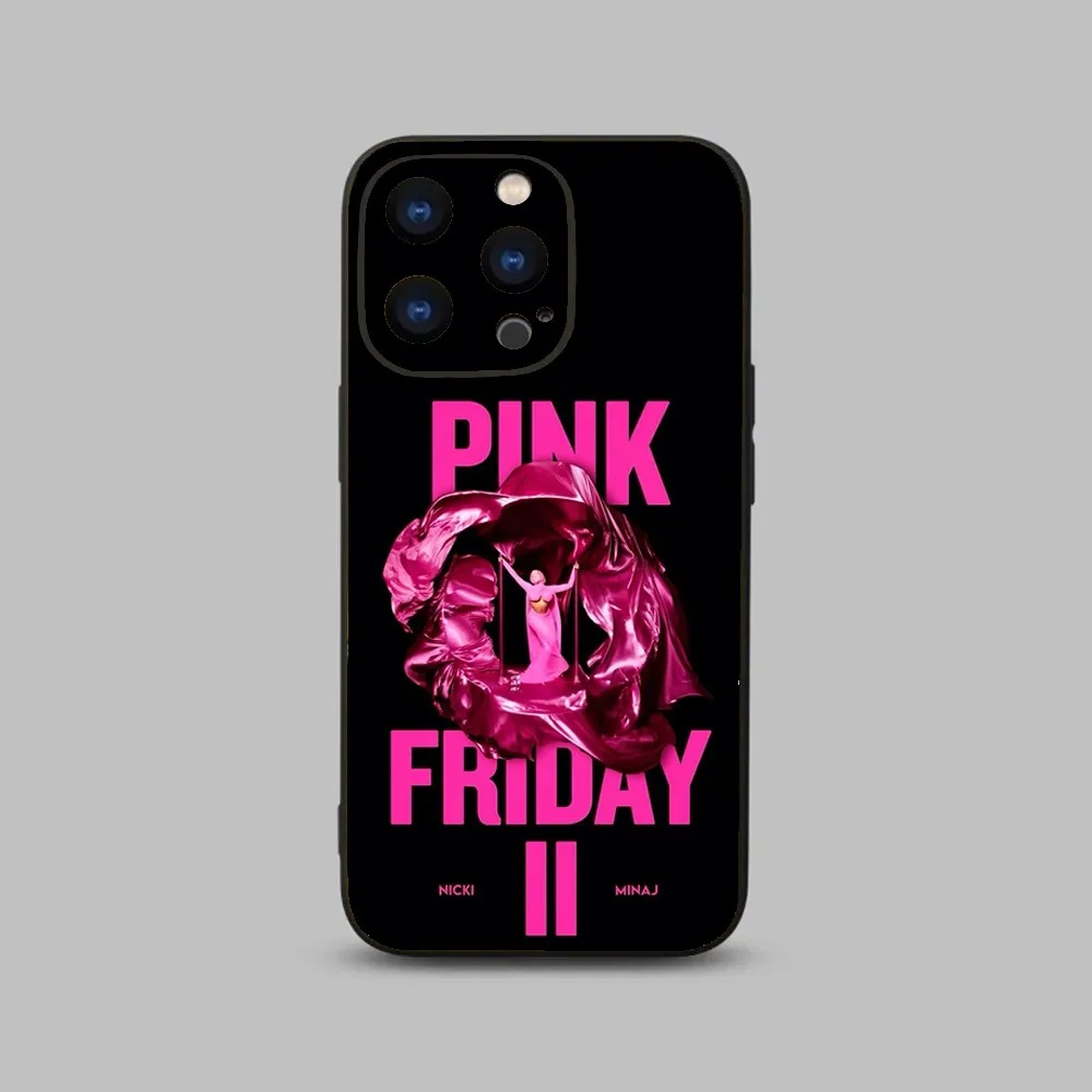 Nicki Minaj Rapper Pink Friday 2 Phone Case For Iphone 15 11 13 14 Pro Max 7 8 Plus X Xr Xs Max Se2020 12mini Cover Case