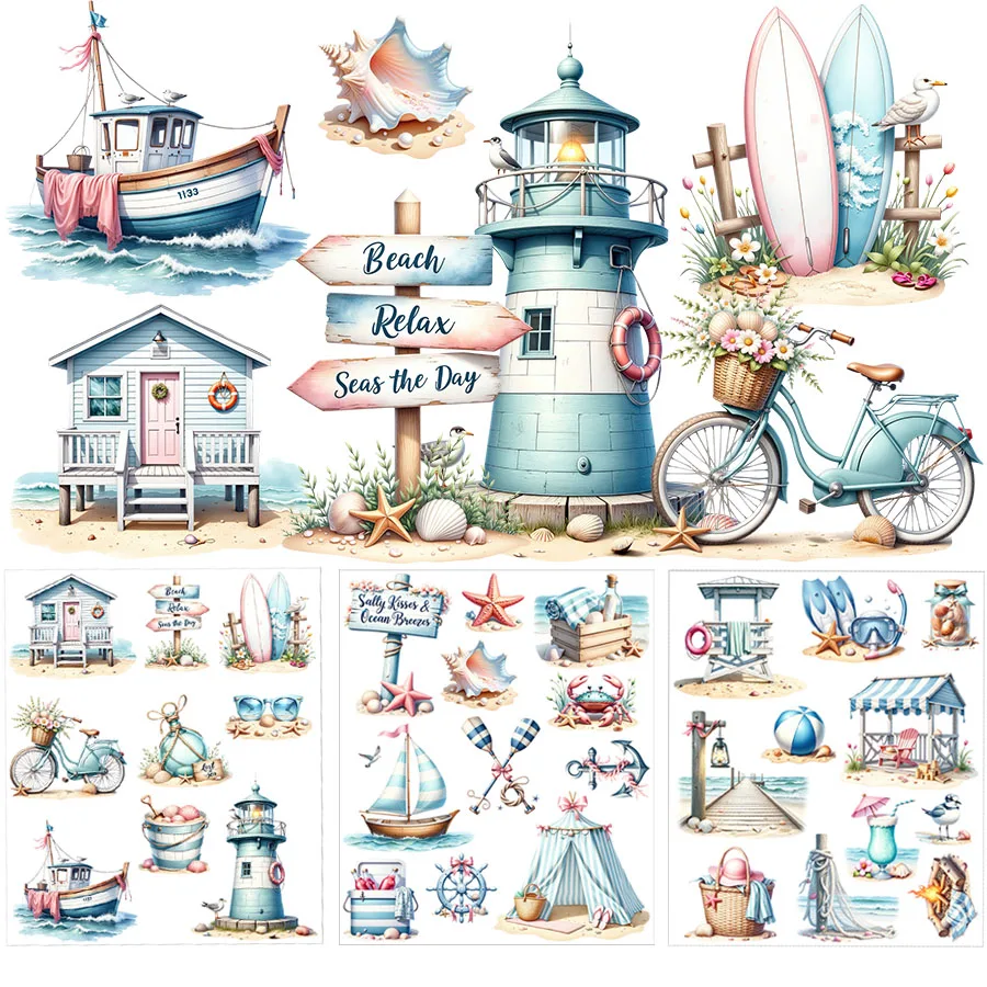 3 Sheet Summer Beac… - image