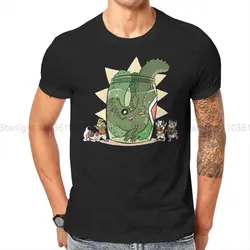 Monster World Hunter Newest TShirt for Men Pickle Round Neck T Shirt Distinctive Gift Streetwear