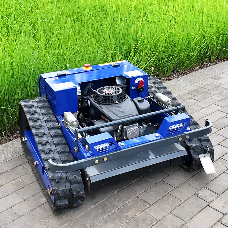 Aangepaste hete verkoop gemaakt in China rups grasmaaier met afstandsbediening, tuingrasmaaier met CE EPA-certificaat