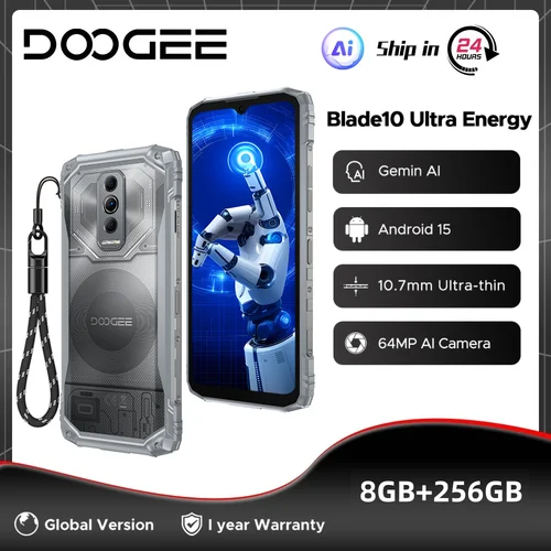 Doogee Blade10 Ultra Energía Teléfono Resistente 8Gb 256Gb