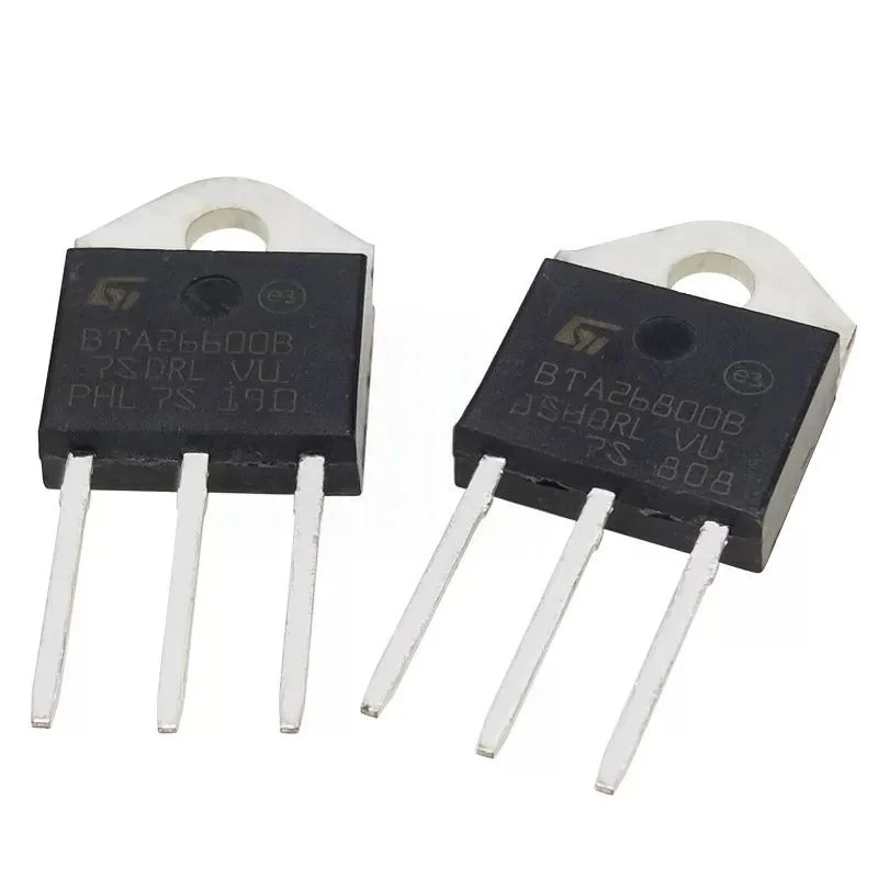 5PCS BTA26 BTA41 600B 700B 800B 1200BRG TO-3P 25A 40A 600 700V 800V 1200V Standard TRIACs Transistors 5