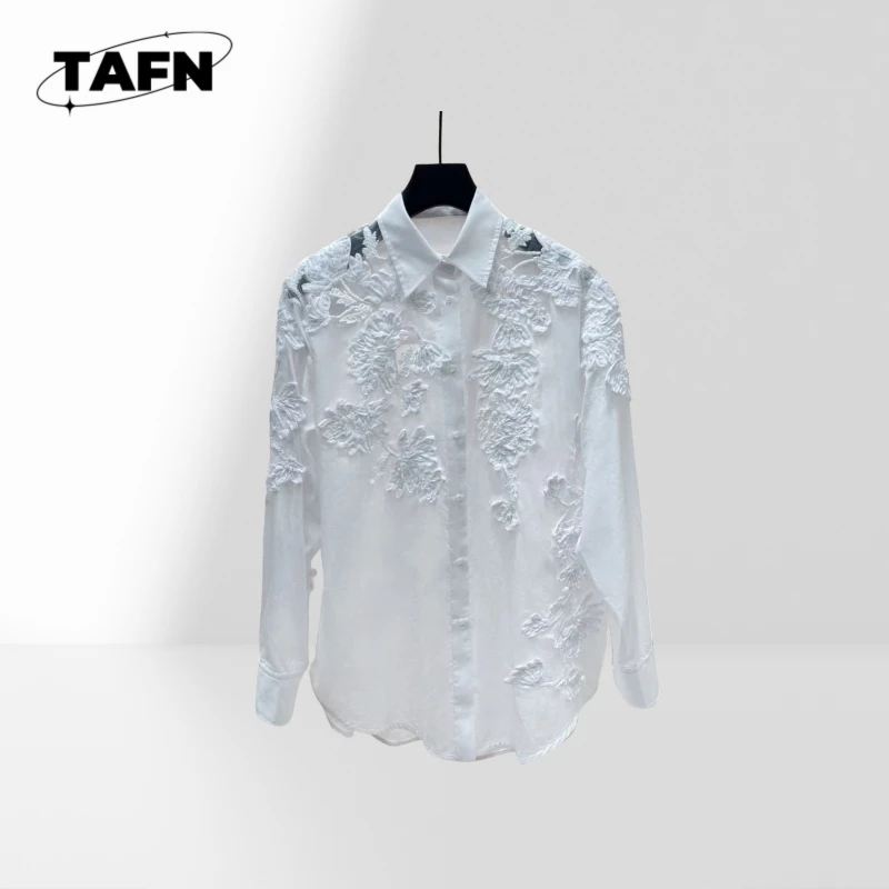 

Women's Boho Style Shirt Loose Cotton Linen Blouse Women's Shirt Long Sleeve Cotton Casual Blouse AH1206
