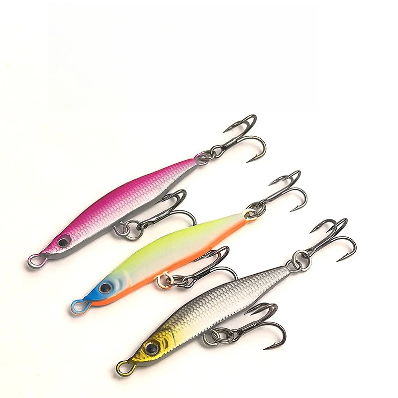 1/5 Stück 14g 6,1cm Sinkender Pencil-Angelköder Wobbler Crankbait Hartköder Kunstköder für Jigging-Angeln