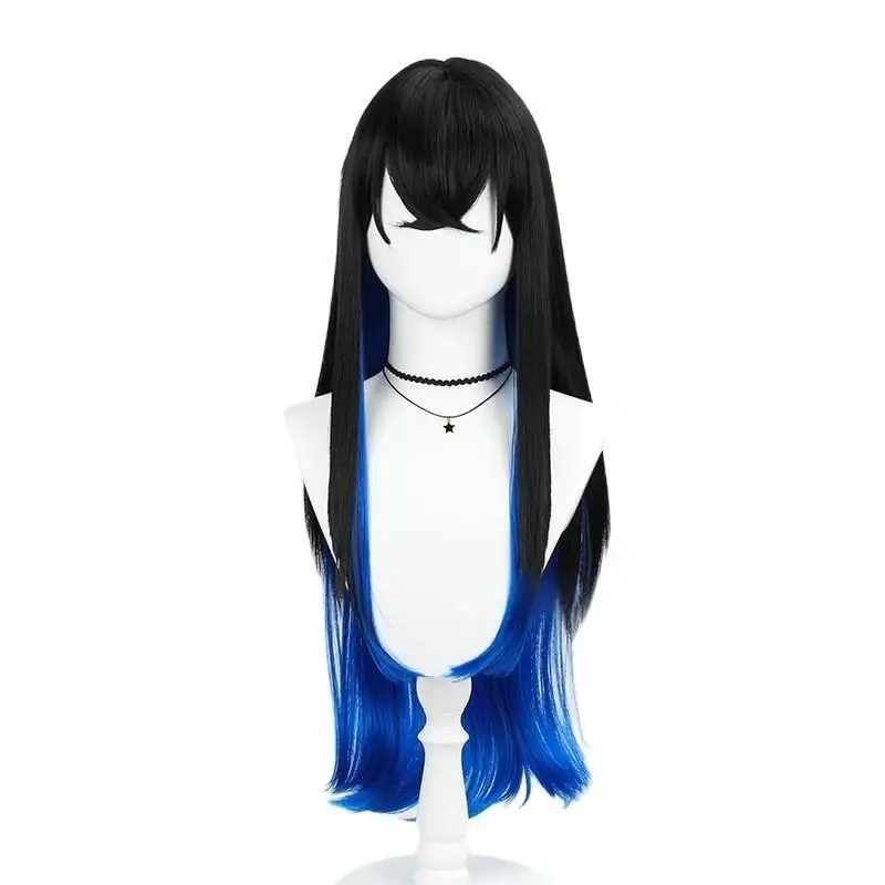 Women Halloween Costume Hashibira Inosuke Cosplay Outfit, Full Set with Boar Head Mask, Bandage Pants and Wig view 5