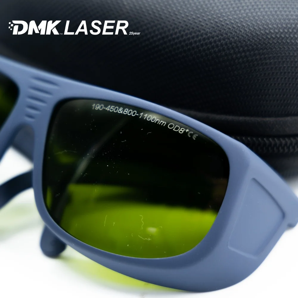 DMK laser Cutting and welding protective glasses with OD8+ 800-1100nm eyes safety goggles for operator anti laser radiation