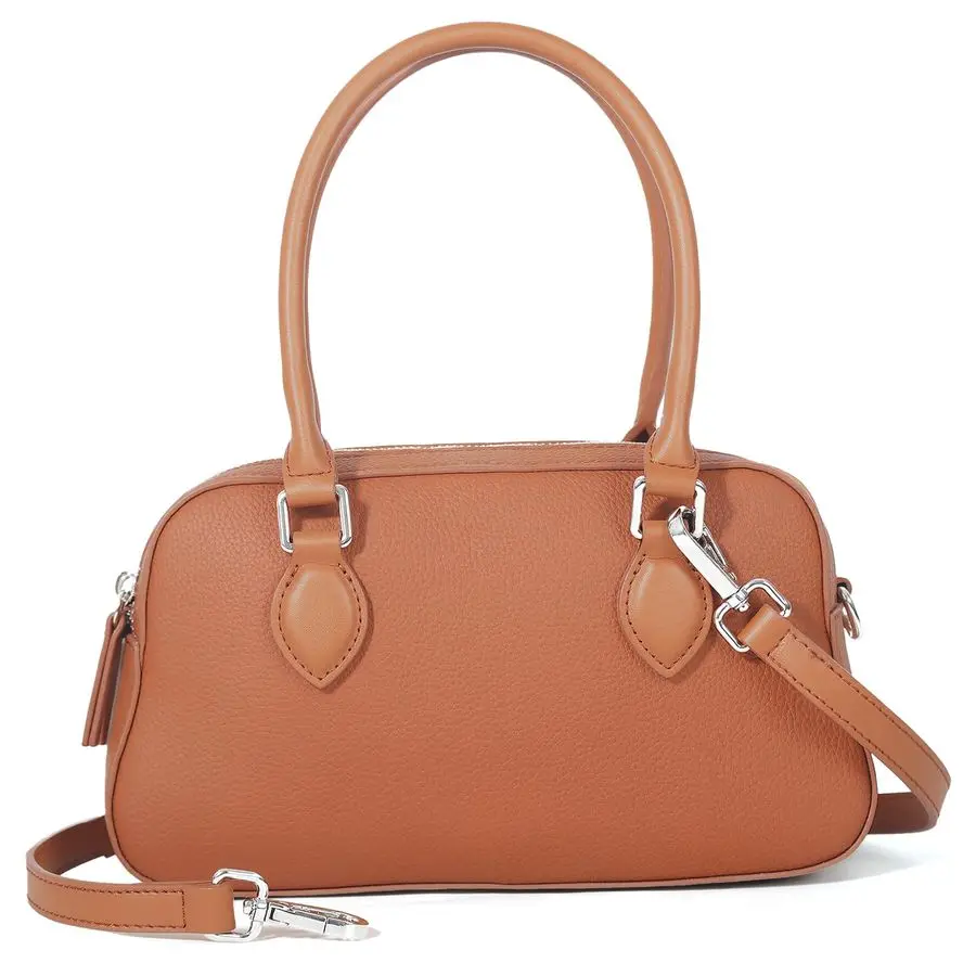 

Leather Handbag for Women, Small Top Handle Satchel Crossbody Purse with Adjustable Strap, for Travel Daily Fashion