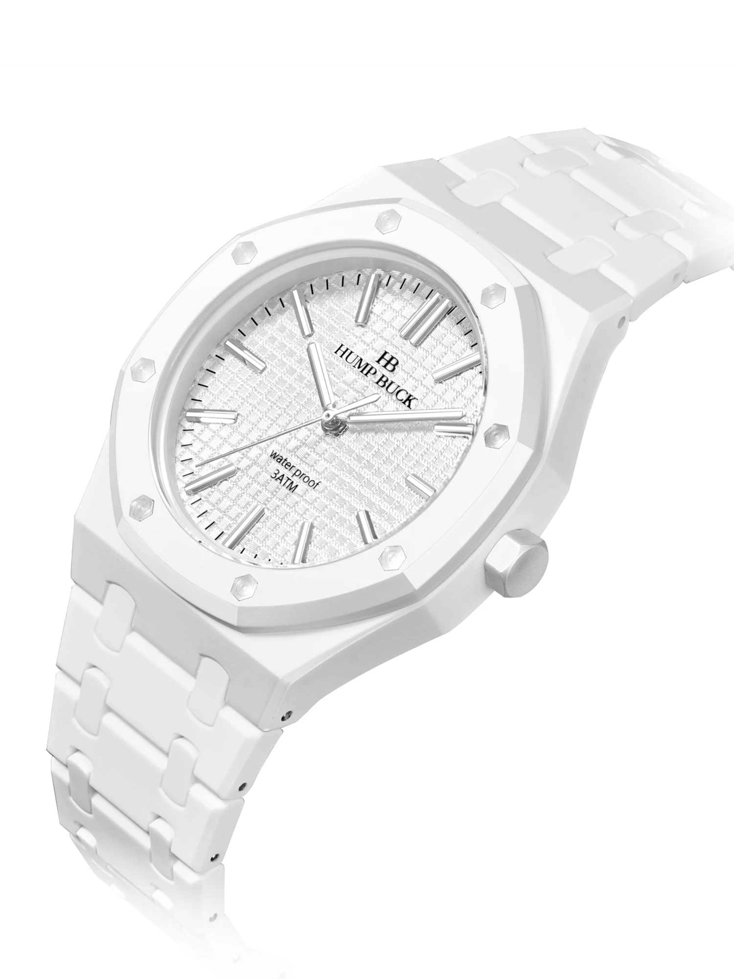 HUMPBUCK Watch Fashion Casual Quartz Light Waterproof Sport Outdoor Men's Wristwatch New Design Screw-down Crown