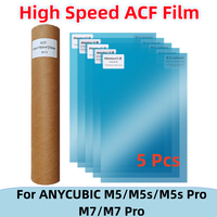 5Pcs ACF Film 10.1 Inch 278x190x0.3mm for ANYCUBIC Photon Mono M5s M5 Pro M7 Pro M5 M7 UV Resin 3D Printers ACF Release Films