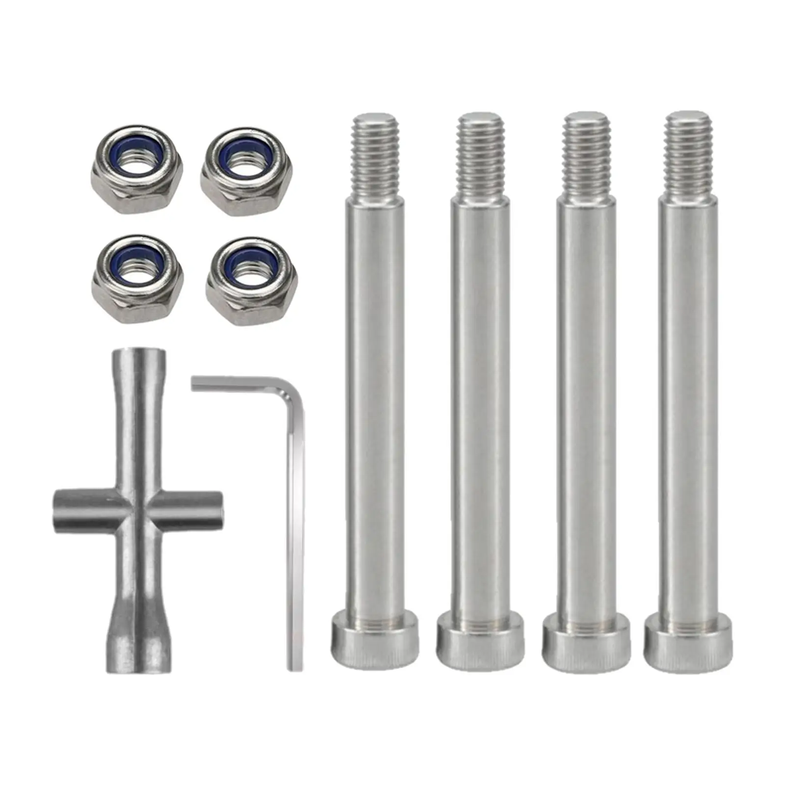 金属製 RC クローラーネジ ナット ボルトセット 1/5 スケールトラック用ユニバーサル交換部品