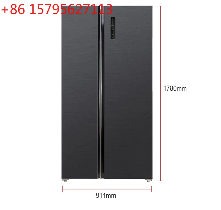

Double door refrigerator household large capacity air cooling frost-free