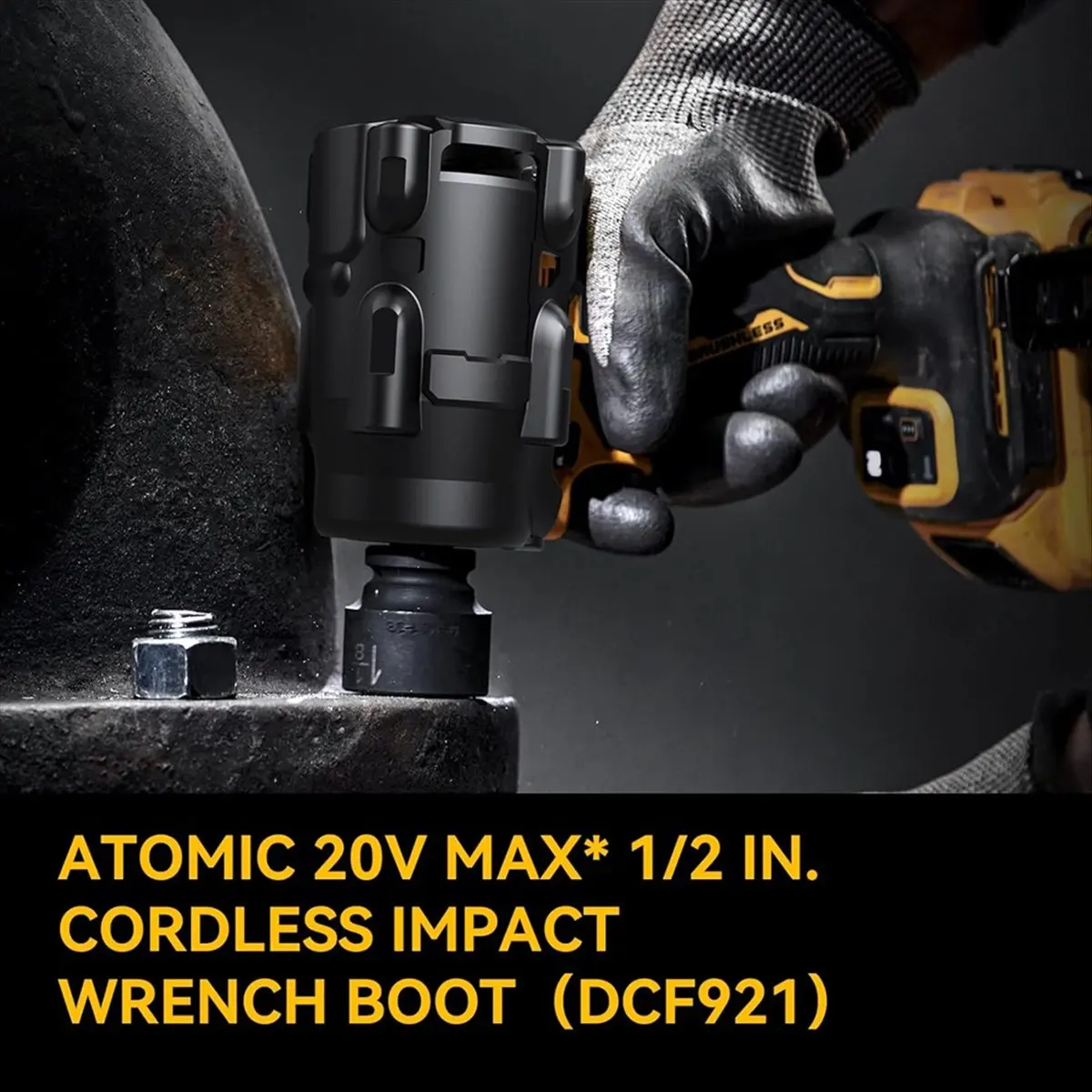 Impact Wrench Protective Boot for DCF921 DCF922 DCF923 Protective Rubber Boot Power Tool Replacement Parts