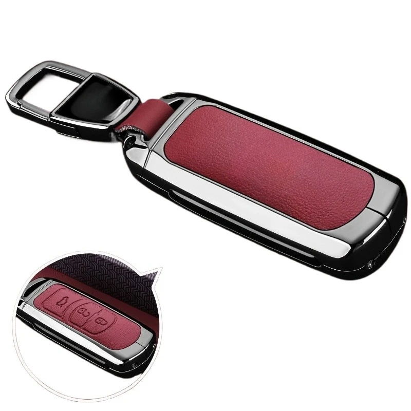 

Premium Zinc Alloy Key Cover for Mazda CX-30/3/CX-5/6/CX-50/CX-4/CX-7 - Protective Key Case Keybag Keychain