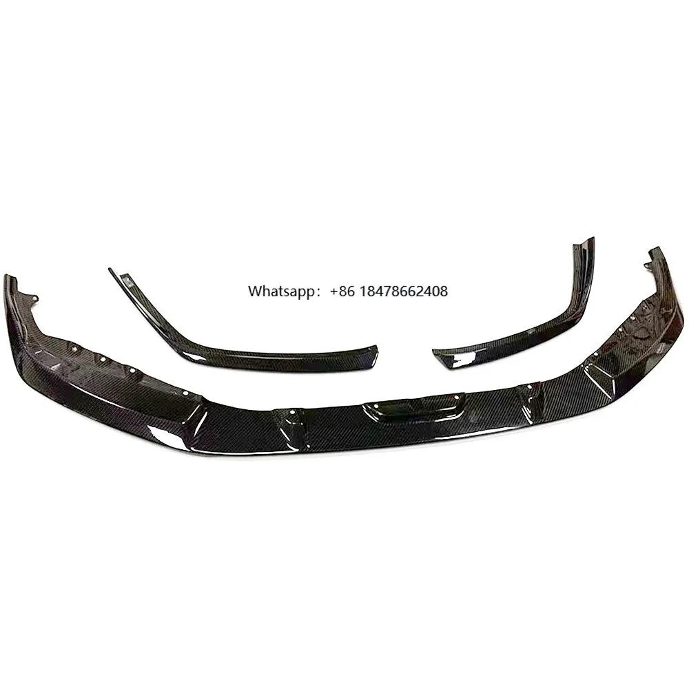 

3D Style Dry Carbon Fiber Front Bumper Chin Lip Splitter for G87 New M2 2022+