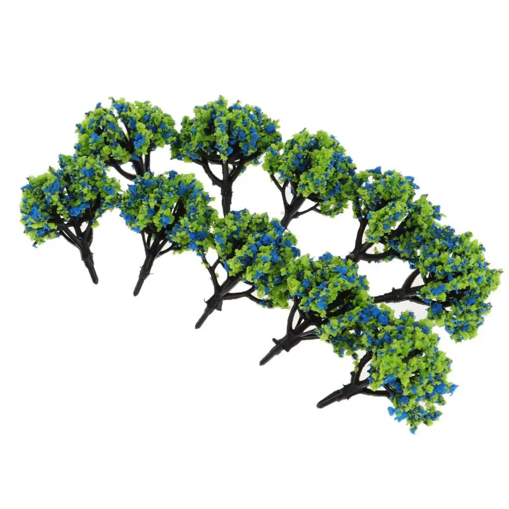 10pcs 1: 200 풍경 모델의 스케일 모델