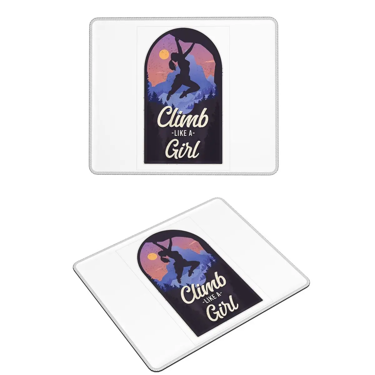 

Скалолазание Альпинист Подъем как девушка Коврик для мыши Компьютерная клавиатура Коврик для мыши Игровой ПК Ноутбук Настольный коврик Офисные настольные коврики