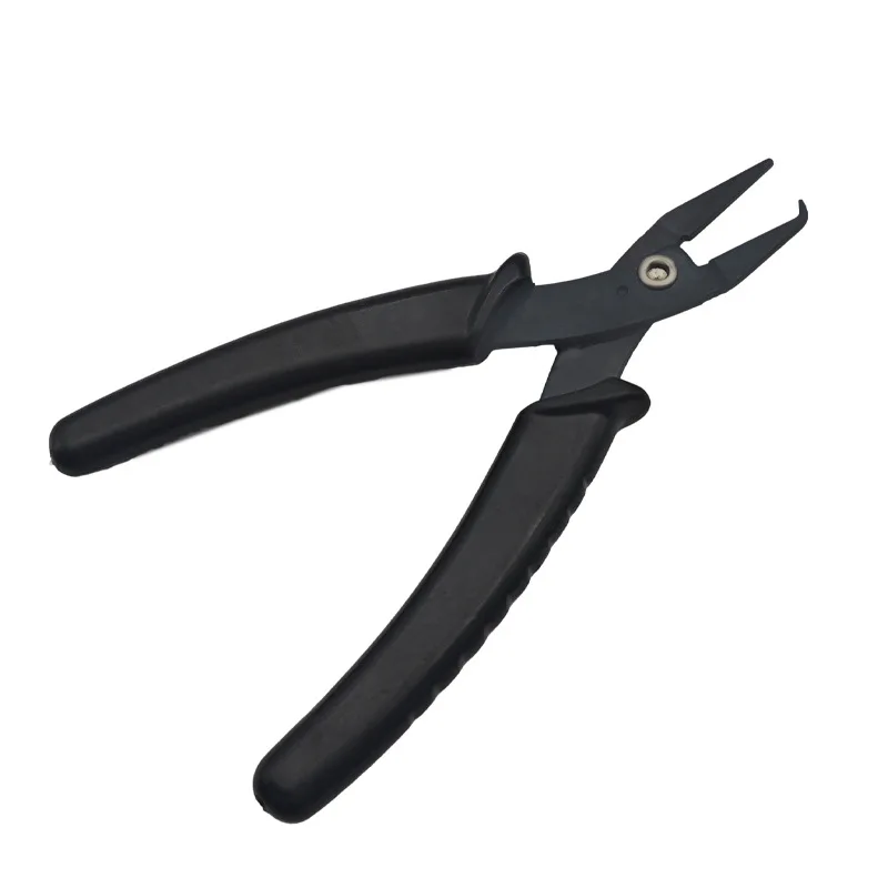 PVC handle steel hook pliers jewellery positioning pliers household pointed pliers line repair pliers diy hardware tools