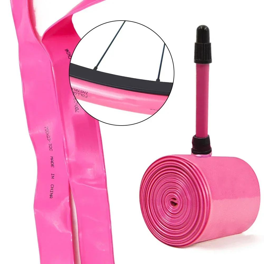 Valvola per camera d'aria per bici ultraleggera 700C FV 65MM 45MM 80MM TPU Pneumatico per bici da strada 28' 700C 18-32C Parti per camera d'aria per bicicletta