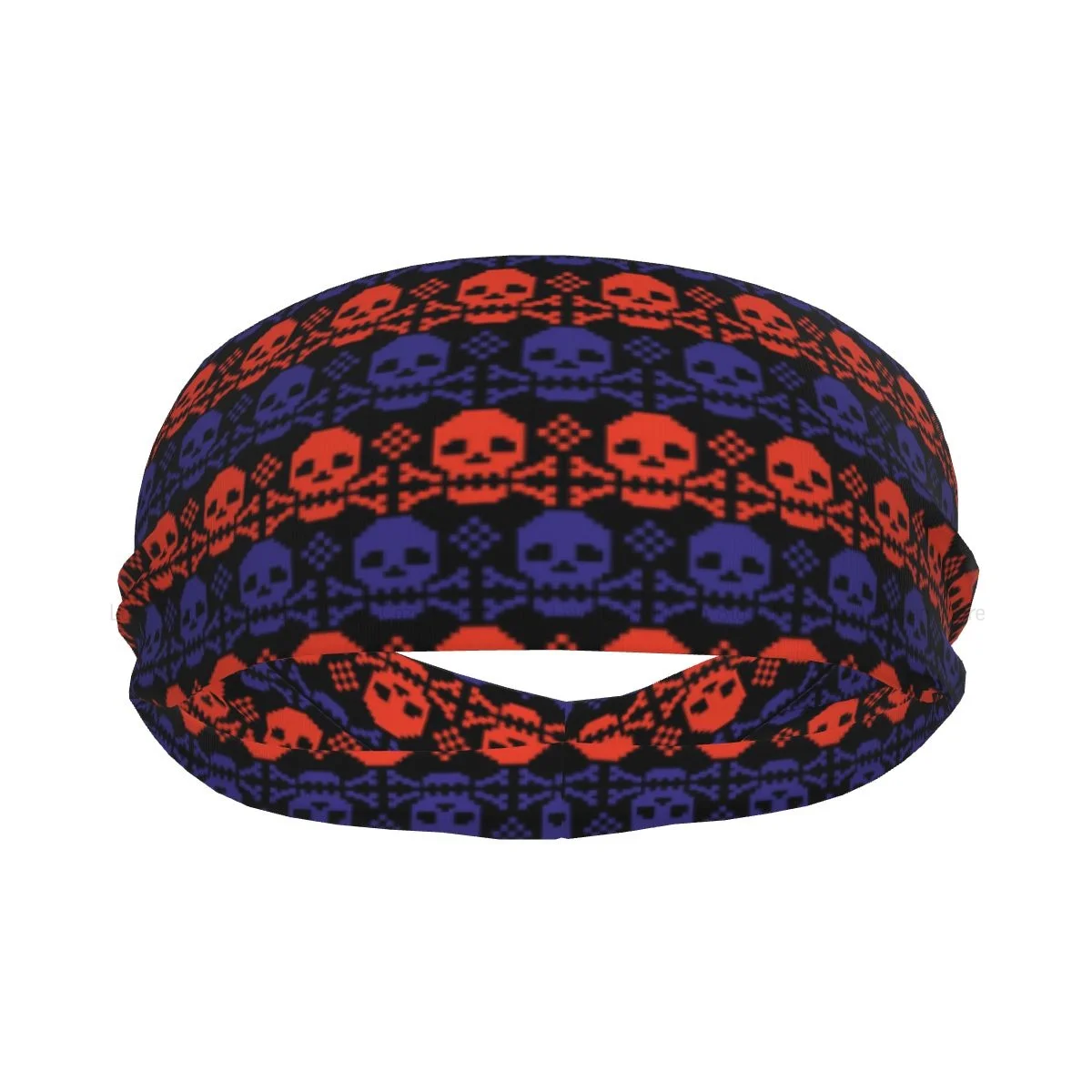 

Skull Athletic Headband Elastic Sweatbands Women Men Basketball Sports Gym Fitness Sweat Band Volleyball Tennis