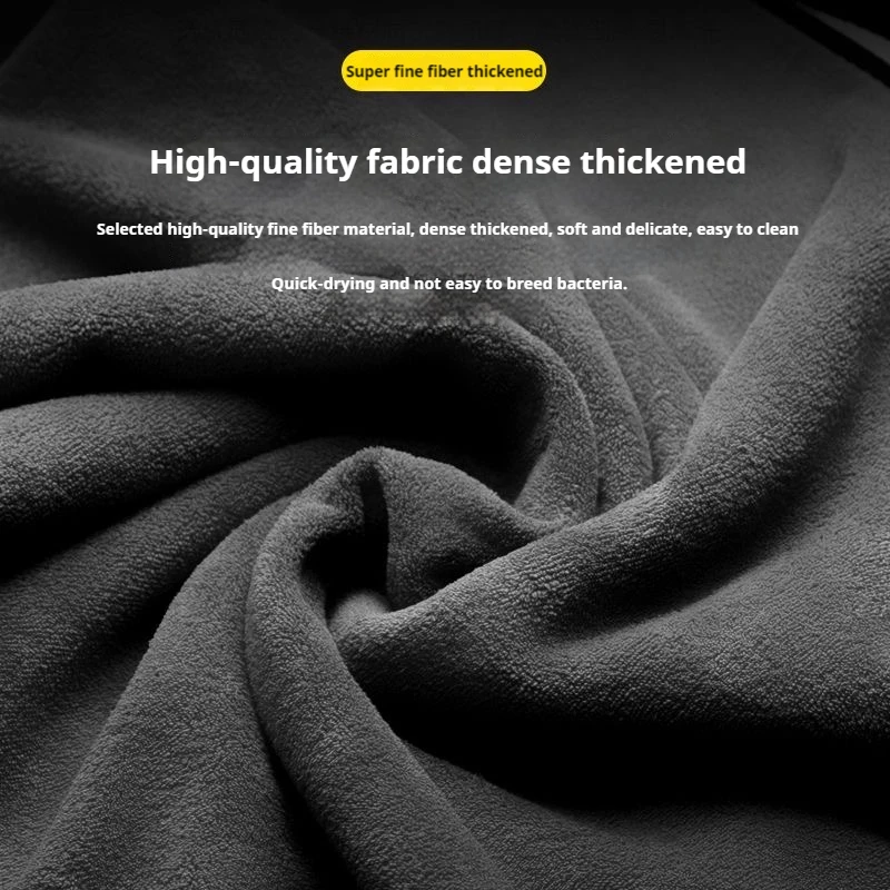 منشفة تنظيف السيارات السميكة - منشفة غسيل السيارات الماصة التي لا تساقط الألياف - منشفة تنظيف داخلية سميكة للسيارة #3