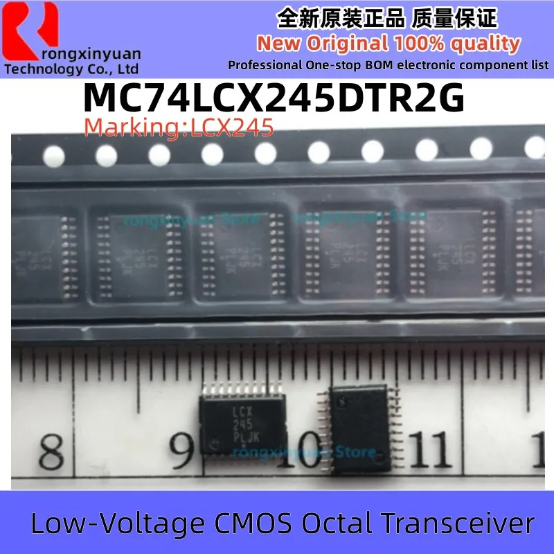 20pcs MC74LCX245DTR2G LCX245 MC74LCX245 74LCX245 74VHCT244AMTCX VT244A 74VHCT244A 74AC574MTC AC574 74AC574 TSSOP20 new