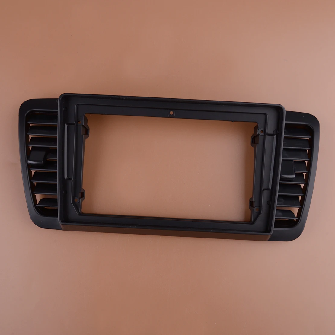 

ABS Stereo Radio Dash GPS Navi Fascia Panel Trim Frame Fit for Subaru Outback Legacy 2004 2005 2006 2007 2008 2009 Black