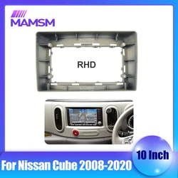 MAMSM For Nissan Cube 3 Z12 2008-2020 10.1 INCH Car Radio Android DVD Screen Video CD Player MP5 Cables Harness Plastic Frame