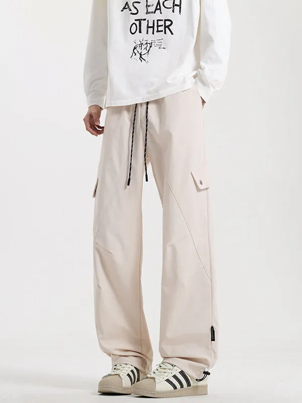 

American Sle Outdoor Climbing Pants Men's Autumn New Loose Straight Casual Trousers Qui Dry Bapaing Trousers