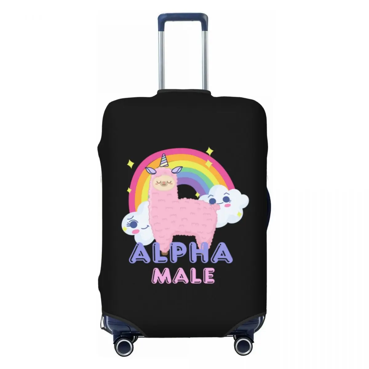 

Изготовленный на заказ альфа-мужской подарок отцу, дорожный чехол для багажа, моющийся чехол для чемодана, подходит для 18-32 дюймов