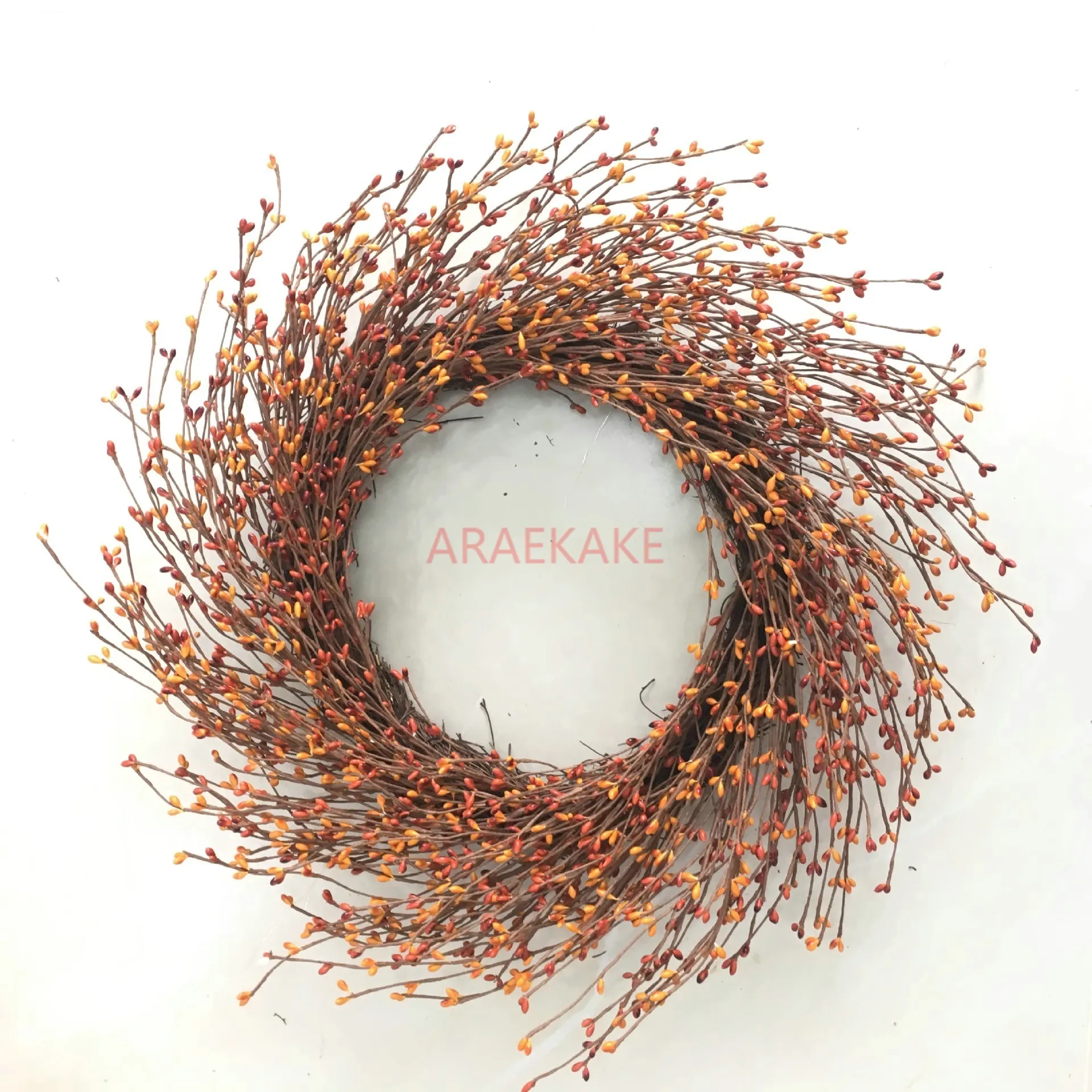 

Fall Berry Wreath Fall Wreaths for Front Door Large Grapevine Wreath for Indoor and Outdoor Thanksgiving Day Wall