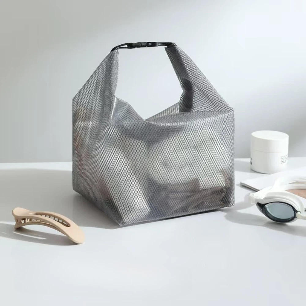 Waterproof Storage Bag, Fitness Clothing, Swimming Bathroom, Large Capacity Drawstring, Outdoor Toiletries Bag view 4