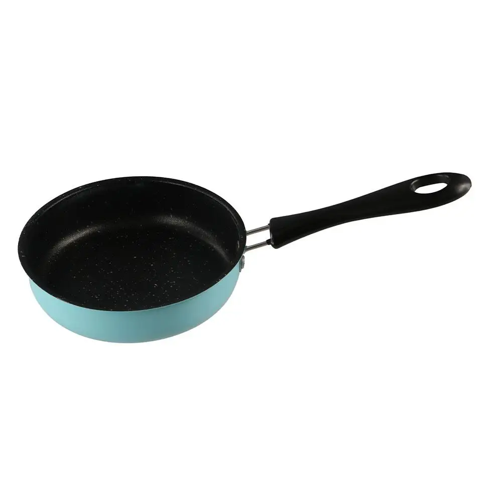 Cookware 12cm Mini Non-stick Pan with Anti-stick Coating Long Handle Fry Egg Pan Professional Lightweight Omelette Pot Kids Toy