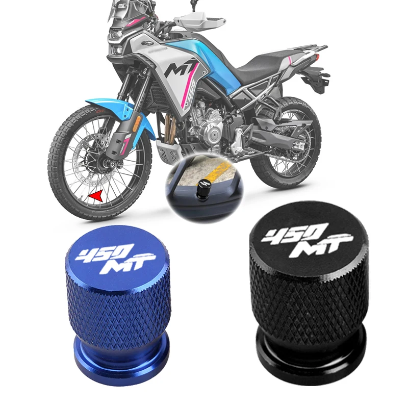 NEW Motorcycle Tire Valve Air Port Stem Cover Cap Plug Accessories Fit for CFMOTO 450MT 450 MT MT450 2023 2024 2025 2pcs