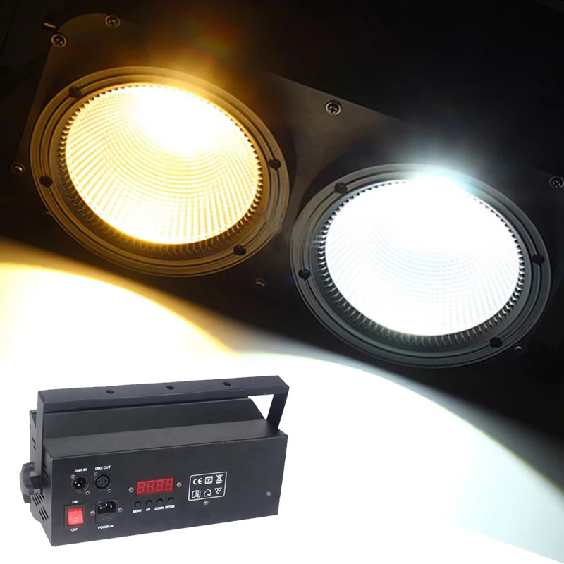 Grace Indoor 200W COB LED Blinder Stage DMX Audience Light