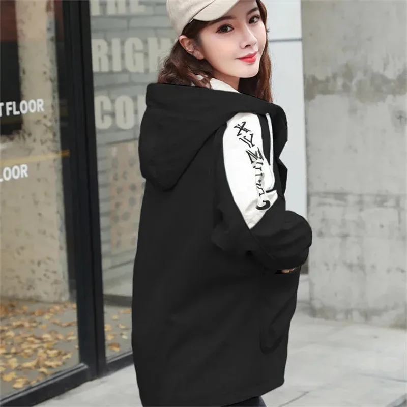 Short Windbreaker Women's 2024 Spring And Autumn New Korean Version Fashion Loose Casual Small Short Coat Women's Trendy ins