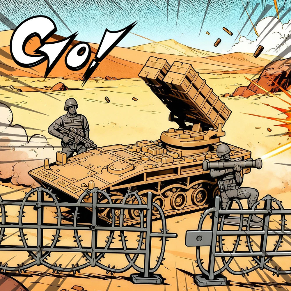 ViiKONDO Leger Mannen Speelgoe - Model Kit Tank recensie en prijs