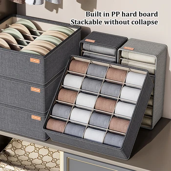 Roupa interior e meias Storage Box, Multi-function Box