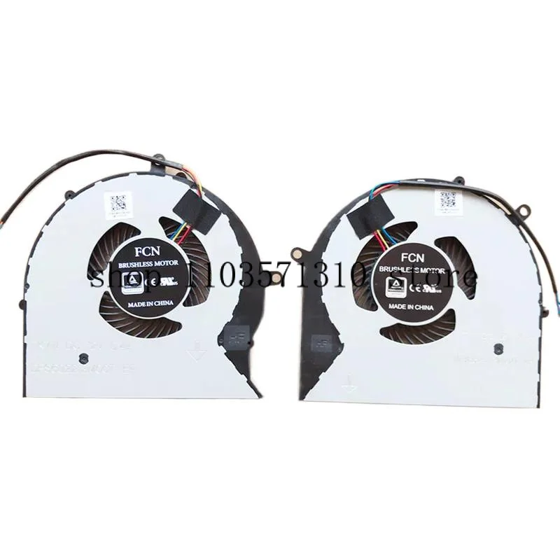 Original CPU GPU Cooling Fan for ASUS rog FX63V FX63VM FZ63VM FX63VM7300 FX63VM7700 FX503VM GL503VM Cooler fan GL703VM DC12V