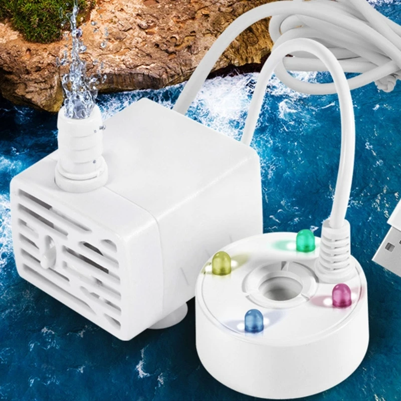 Ultrasonic Humidifier 5V Maker Fogger Nebulizer Water Fountain Fish