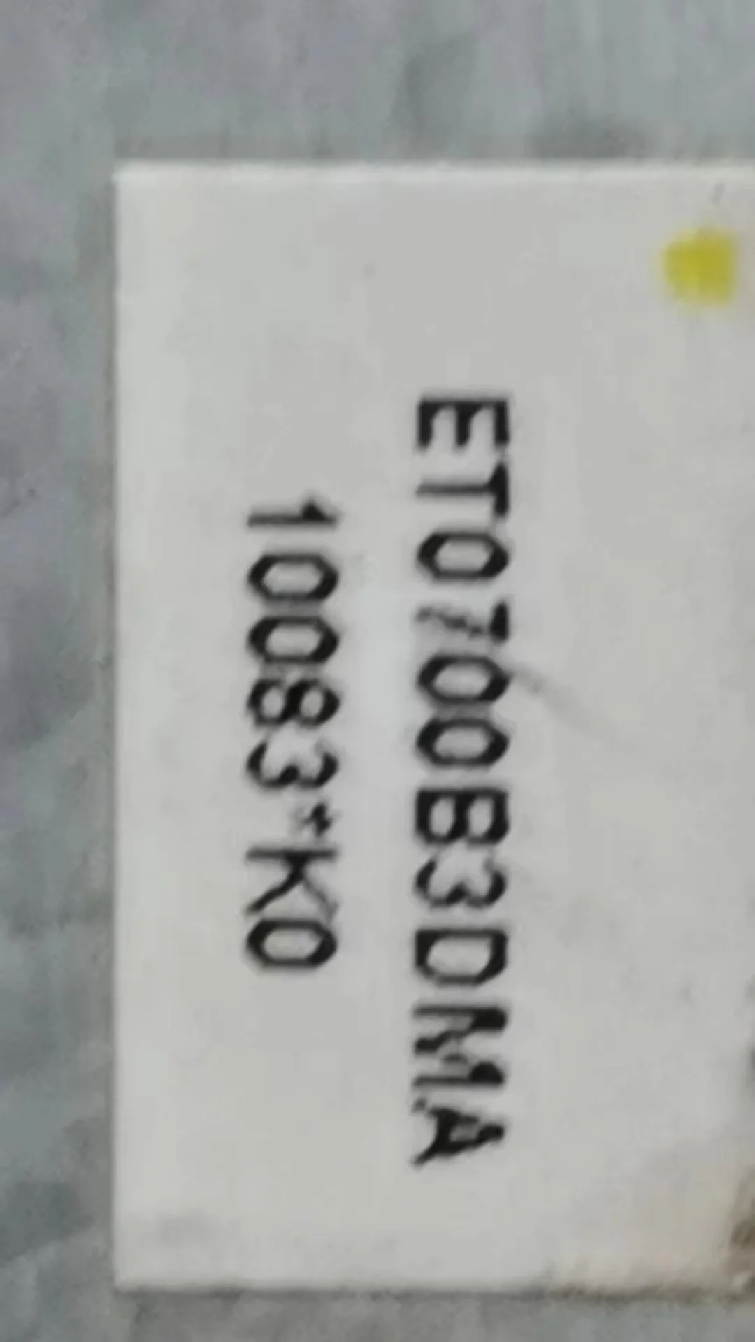 Schermo LCD ET0700B3DMA originale al 100%.