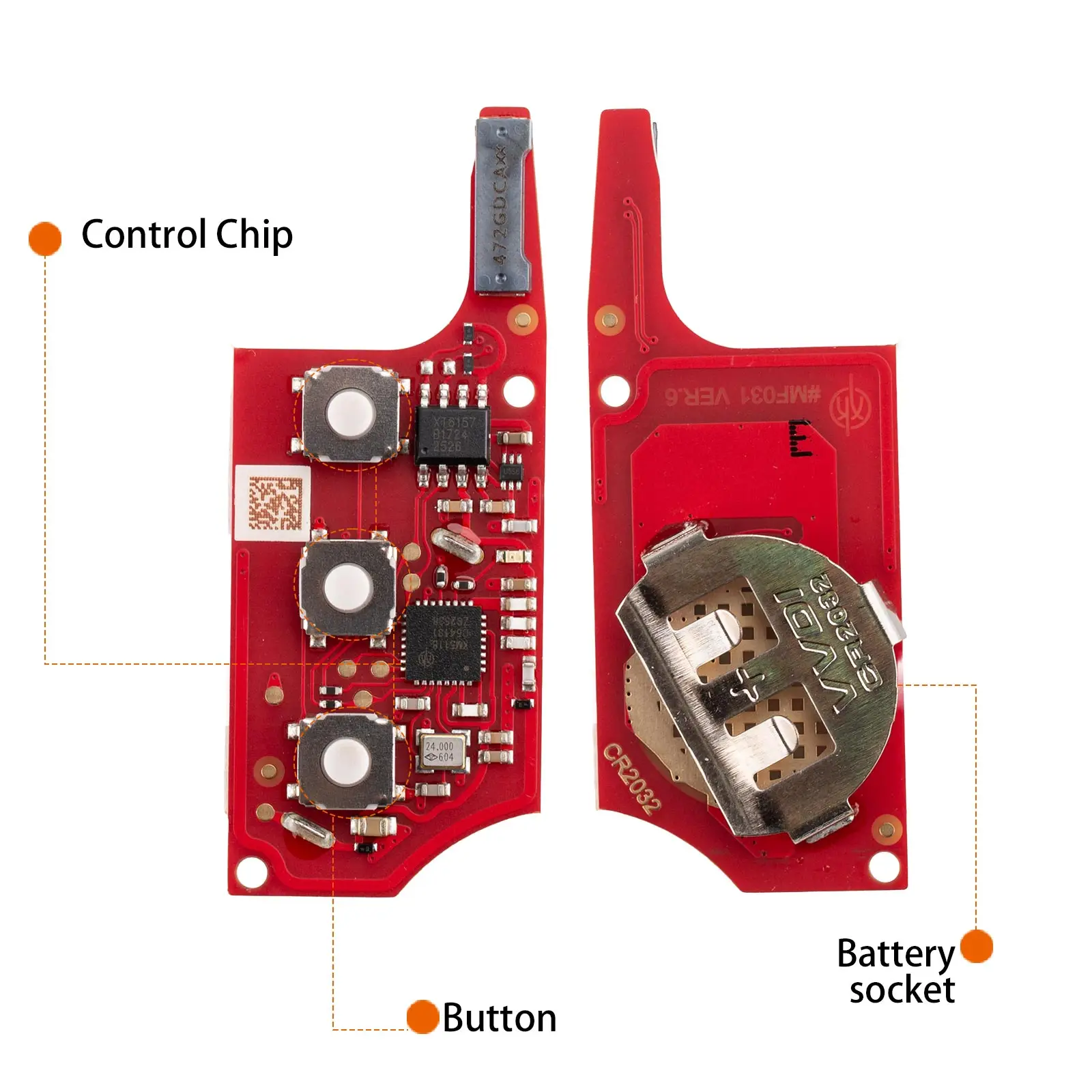 Picture 5: 1PCS XHORSE XEB510EN XEB520EN B5 Universal Super Remote with XT57 Super Chip English Version