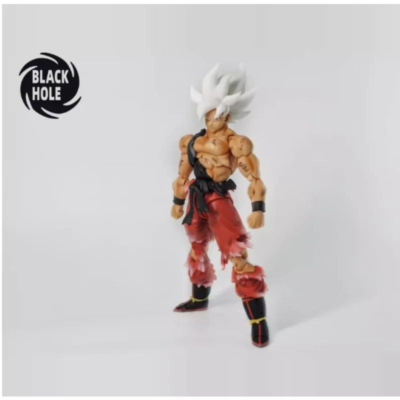 

В наличии Black Hole Toys Son Goku Kakarotto Shf Ssj Super Saiyan Warrior Awakening Ver Аниме Фигурки Модели Игрушки Подарки